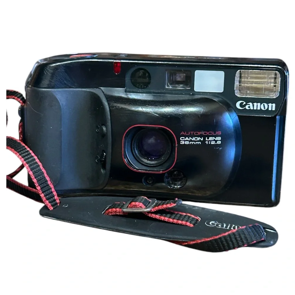 Canon Top Shot - Sure Shot Camera 38mm 1:2.8 With Case Untested